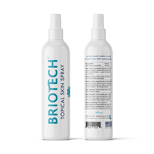 HOCl Topical Skin Spray 8 oz Spray Bottle